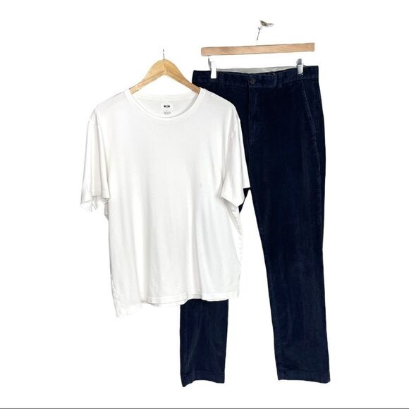 Joseph Abboud White short Sleeve Shirt Size Large - Picture 2 of 8